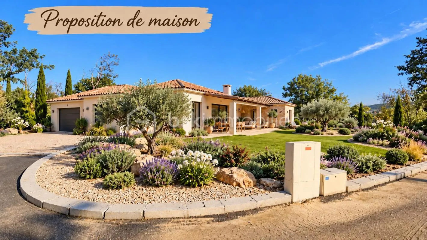 TERRAIN CONSTRUCTIBLE VIABILISÉ LIBRE CONSTRUCTEUR - ROQUEBRUNE - SUR - ARGENS