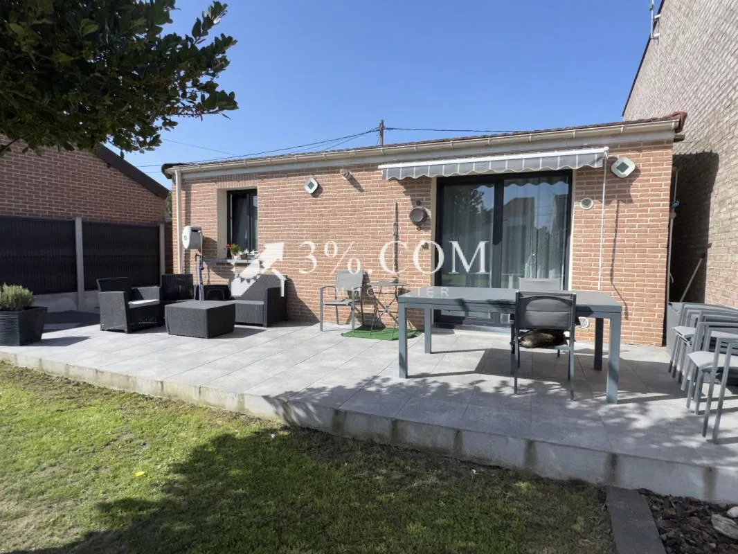 Plain pied individuelle 2 chambres 80m2 avec jardin et parki
