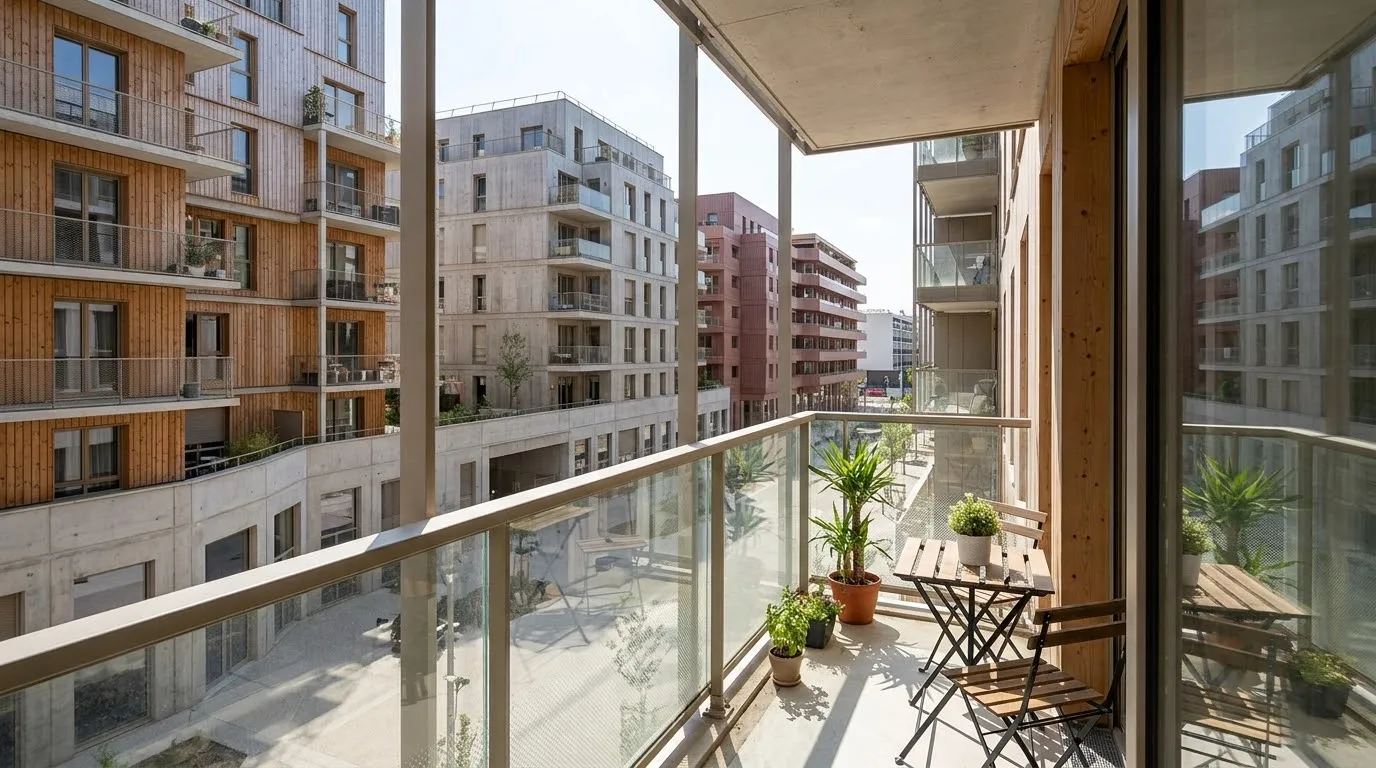- T3 avec BALCON et PARKING proche TRANSPORTS -
