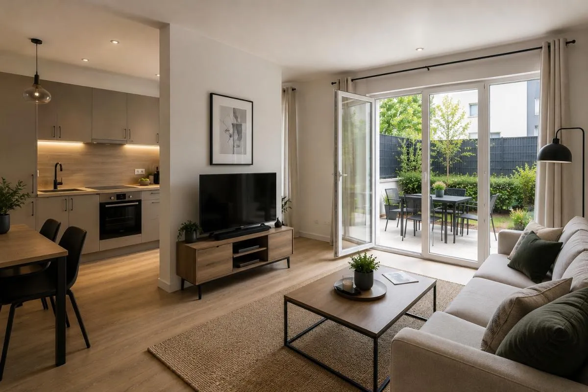 Superbe 2 pièces avec balcon – proche ligne 14