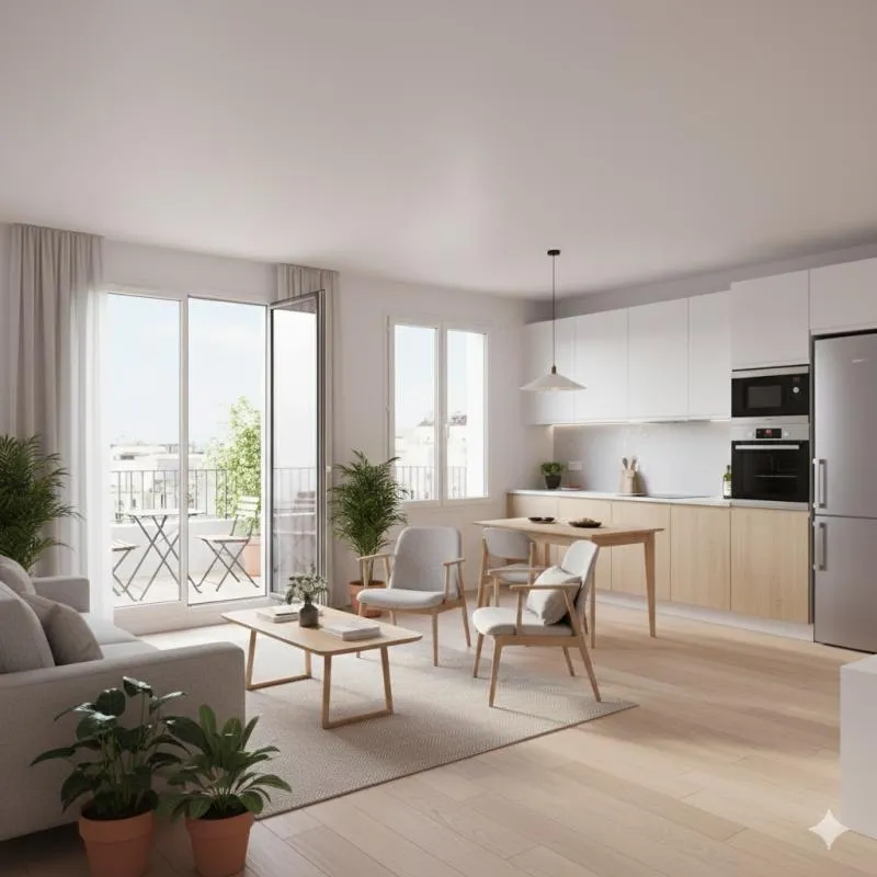 Superbe 2 pièces avec balcon – proche ligne 14 -Orly Senia