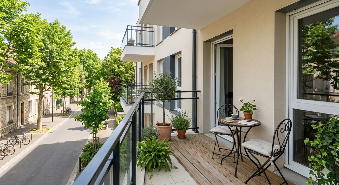 - T2 avec BALCON orienté SUD, proche TRANSPORTS -