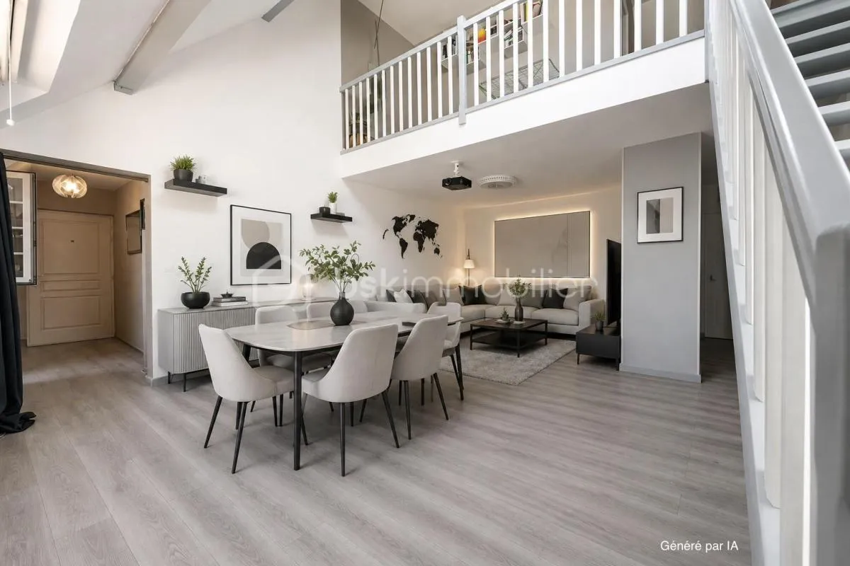 Très beau duplex composé de ses 4 chambres !