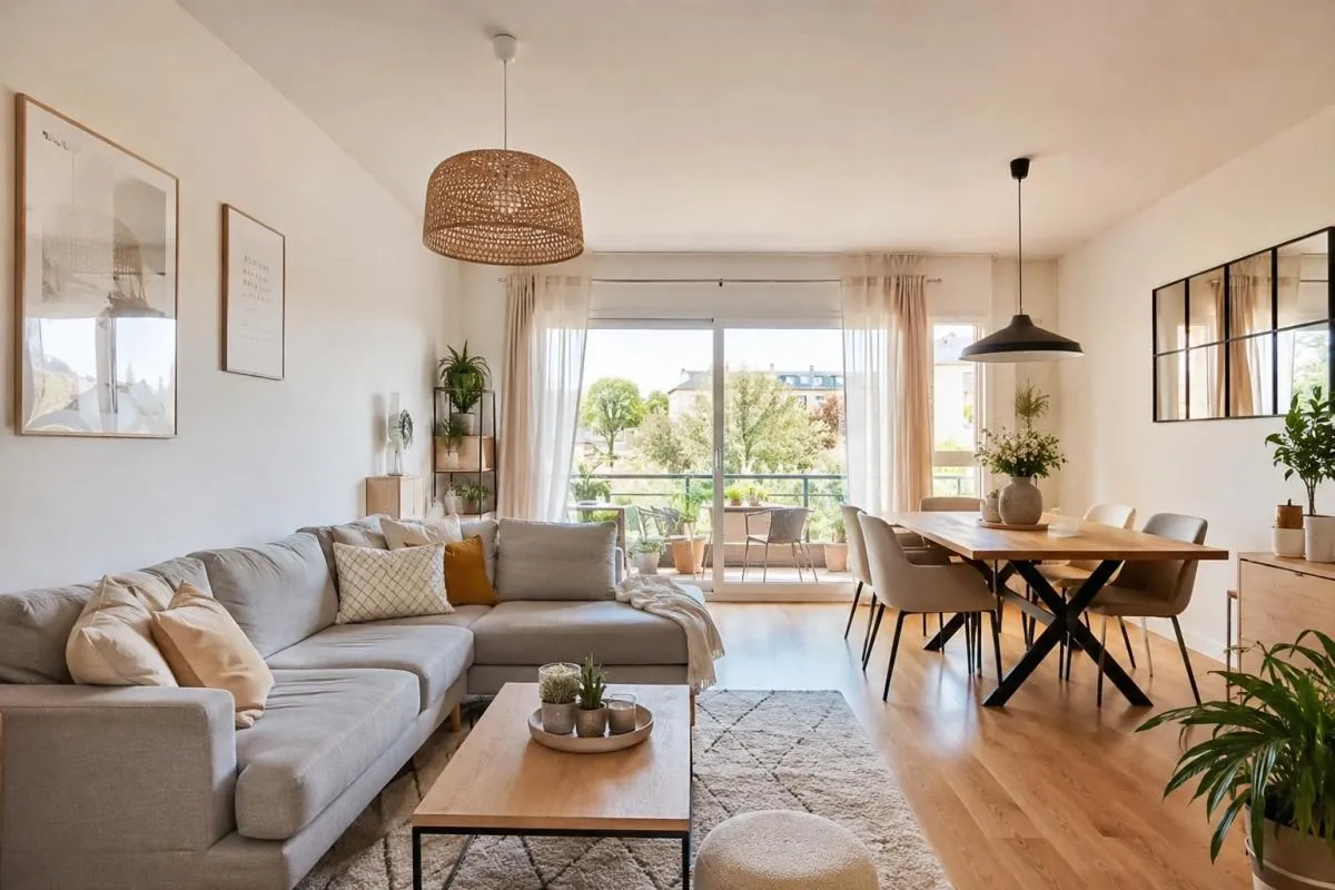 **CHARMANT T4 avec Dernier ETAGE dans BELLE Résidence Arborée