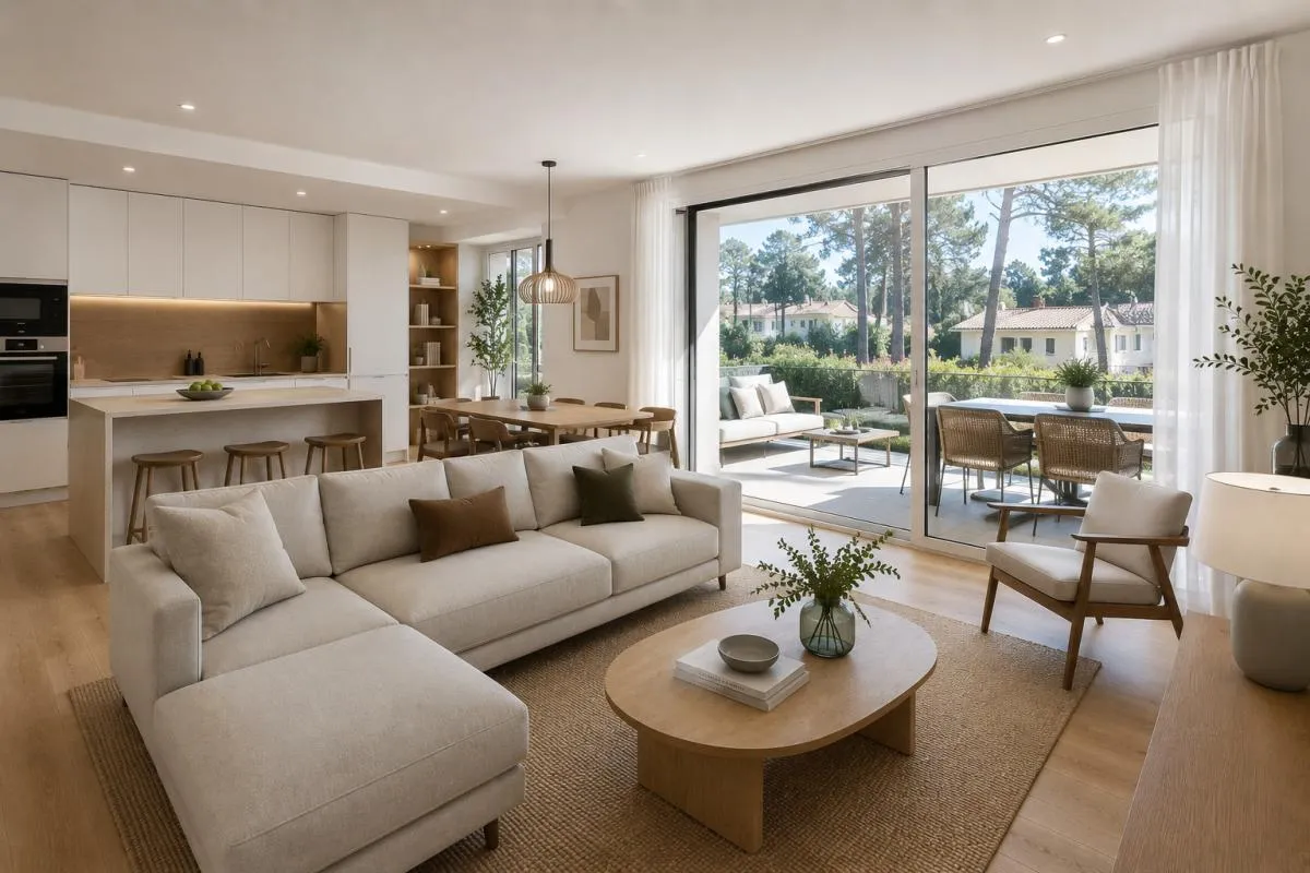 4 pièces + JARDIN, parking, cellier