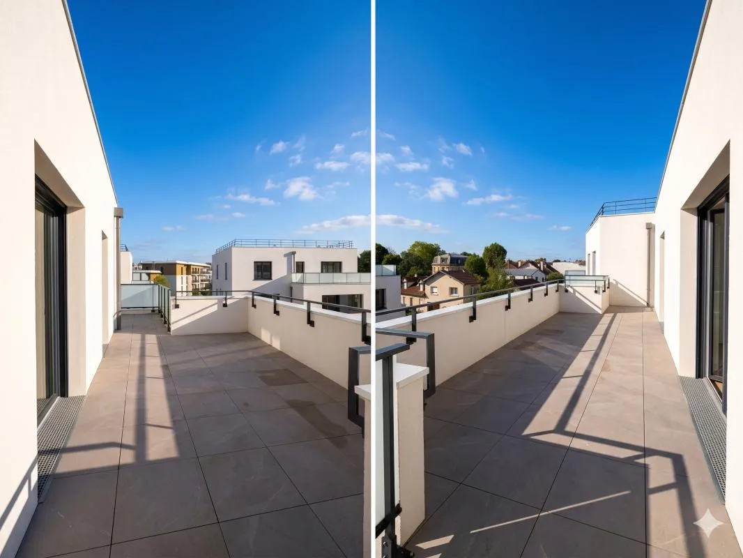 BIEN RARE 5 PIÈCES DERNIER ETAGE AVEC TERRASSE DE 95M2 LIVRAISON IMMÉDIATE