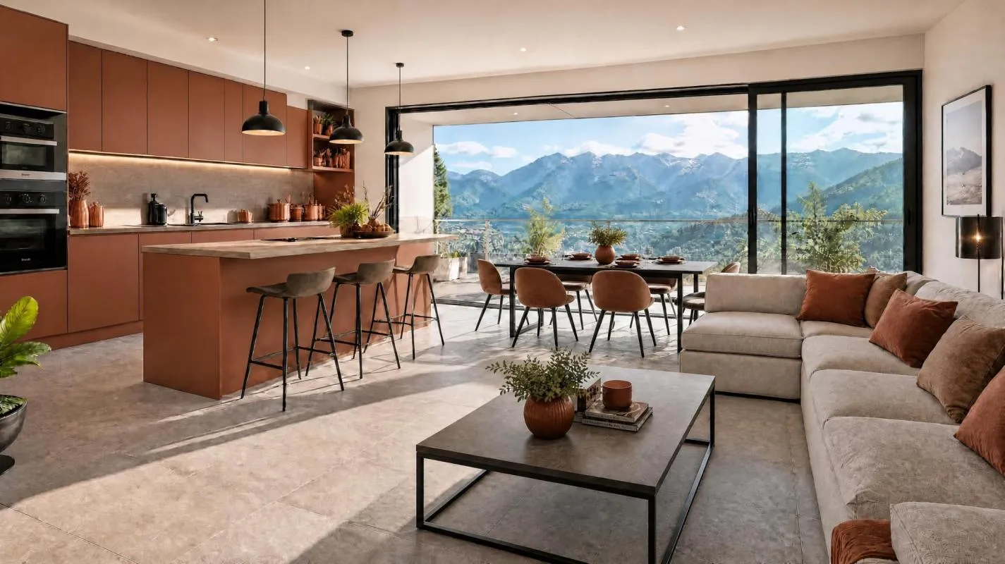 Appartement T4 avec balcon à Claix