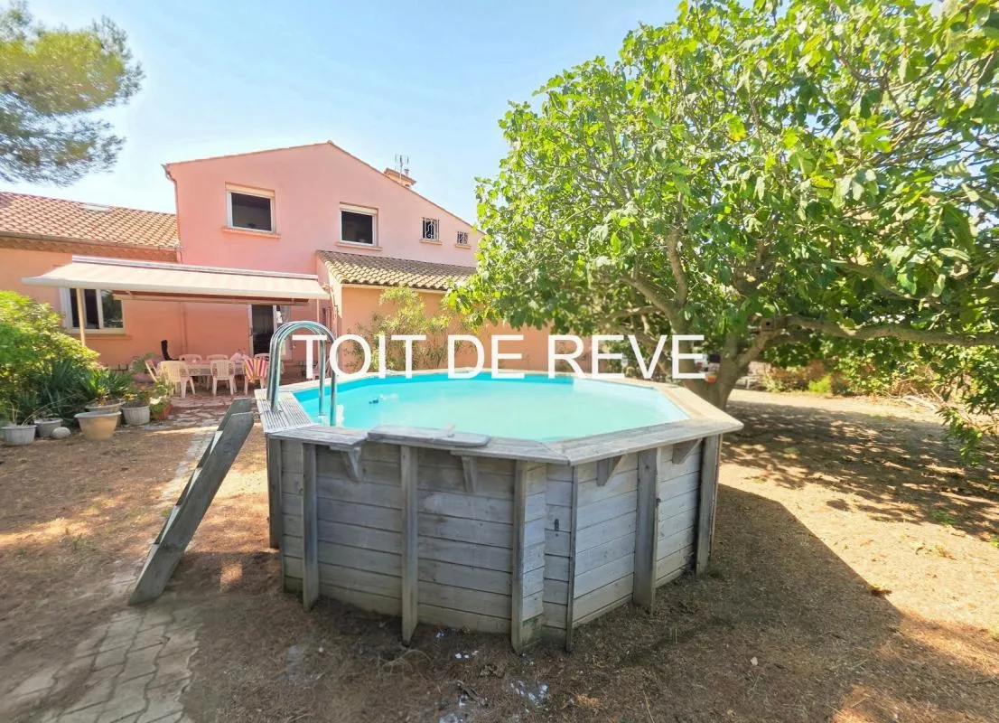 Exclusivité Frontignan : Grande villa de 150m² sur 699m² de parcelle