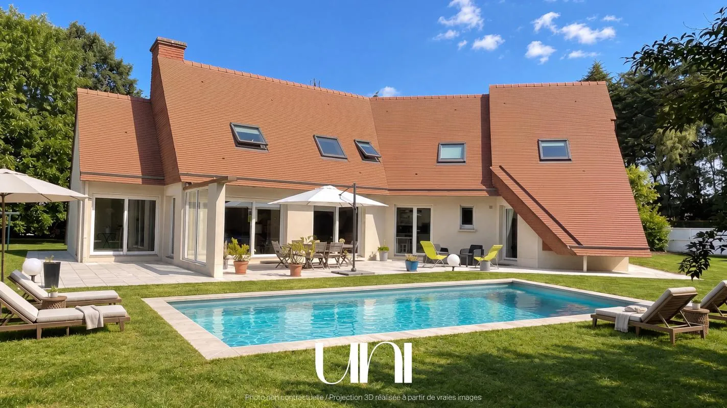 Maison 6 pièces de 295 m2 sur terrain de 3018 m2- MATHIEU