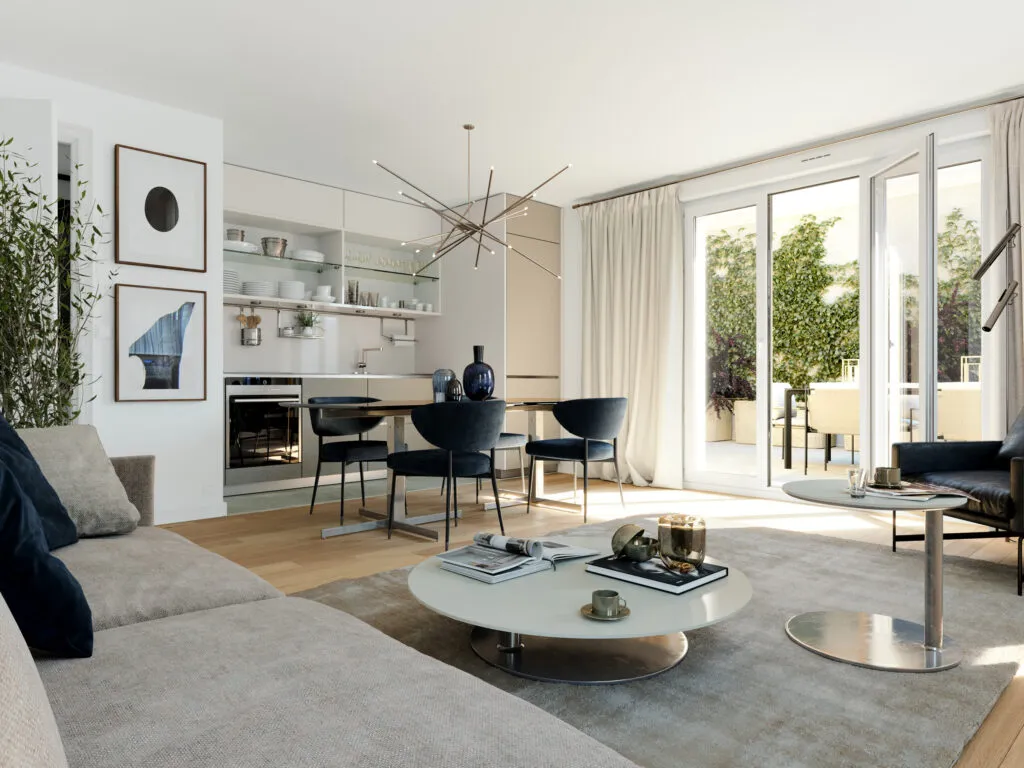 Appartement trois pièces
