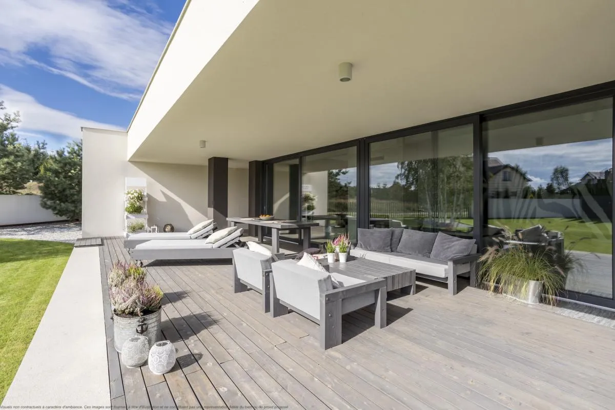 SUBLIME 3 PIECES AVEC EXTERIEUR DE 62M2 DEAUVILLE BENERVILLE