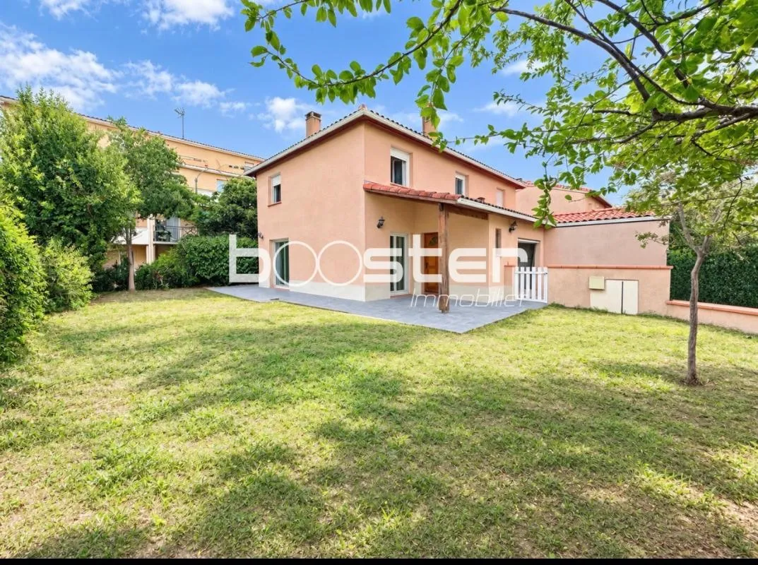Maison familiale récente 4 pièces avec jardin, terrasse et parking – Quartier Roseraie, Toulouse