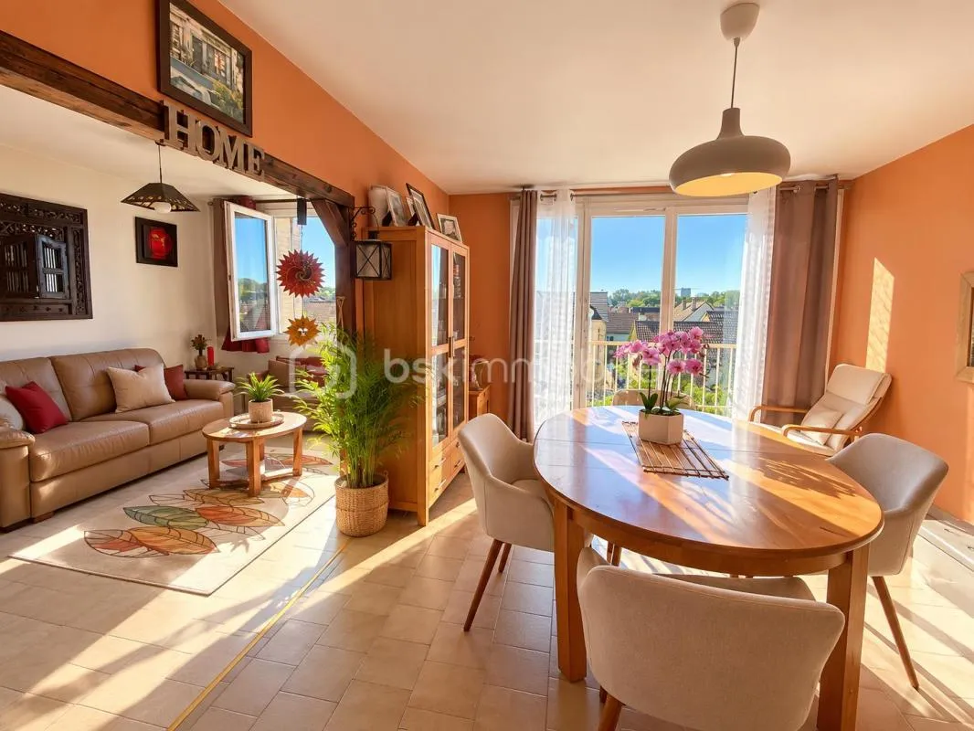 Joli appartement de 63 m², résidence calme, proche transports