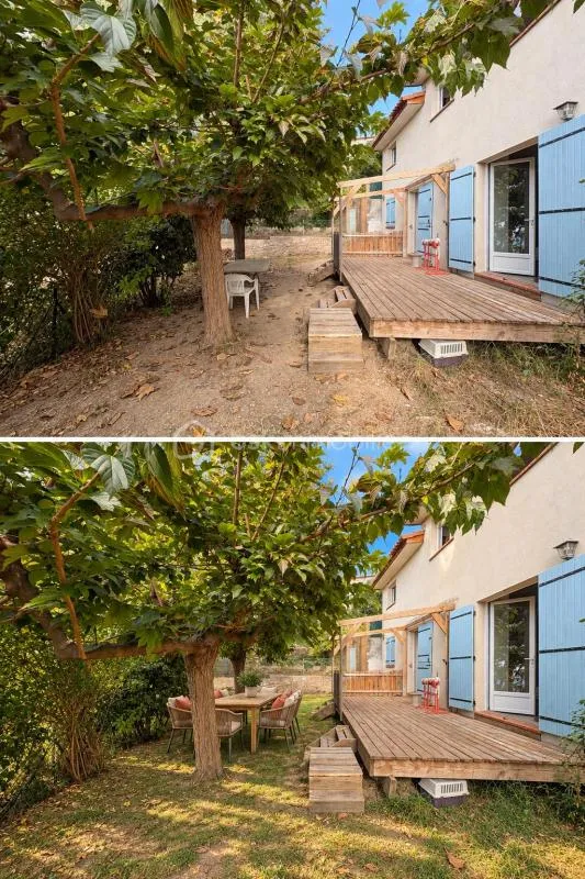 MONTAUROUX VENTE MAISON DE VILLAGE AVEC JARDIN