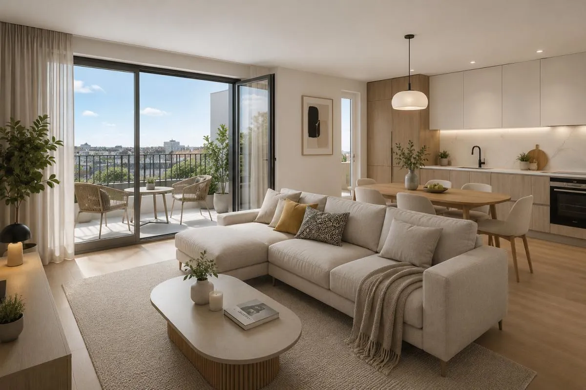 Superbe 3 pièces avec balcon – Secteur Fort d’Aubervilliers