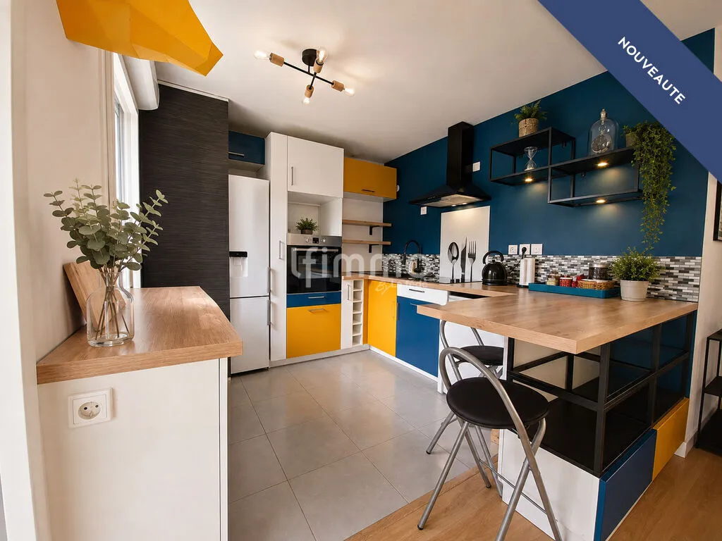 Appartement T2 de 48m2 avec terrasse et parking