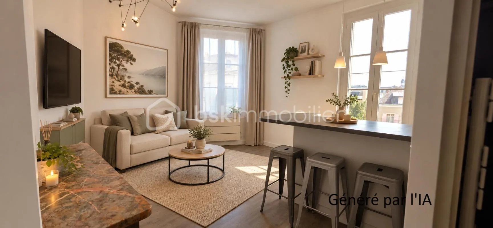 ANGERS CENTRE – T2 30 m² – IDÉAL INVESTISSEMENT – DPE C – EXCLUSIVITE