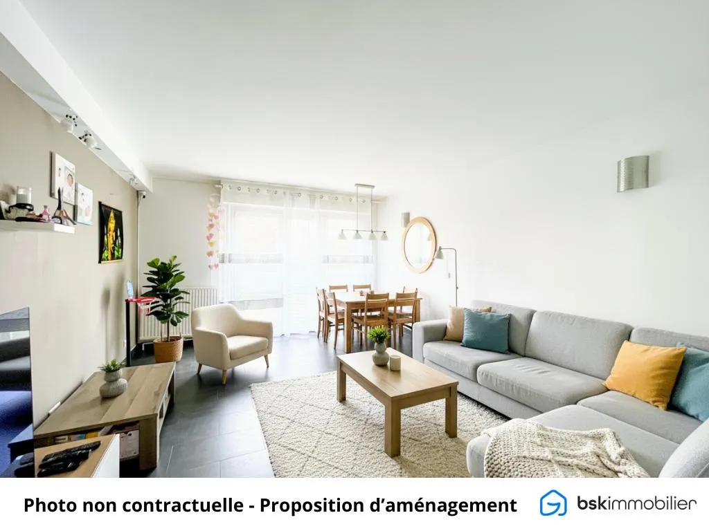 CHARMANT F3 AVEC JARDIN ET TERRASSE - QUARTIER JACOB - LIVRY-GARGAN