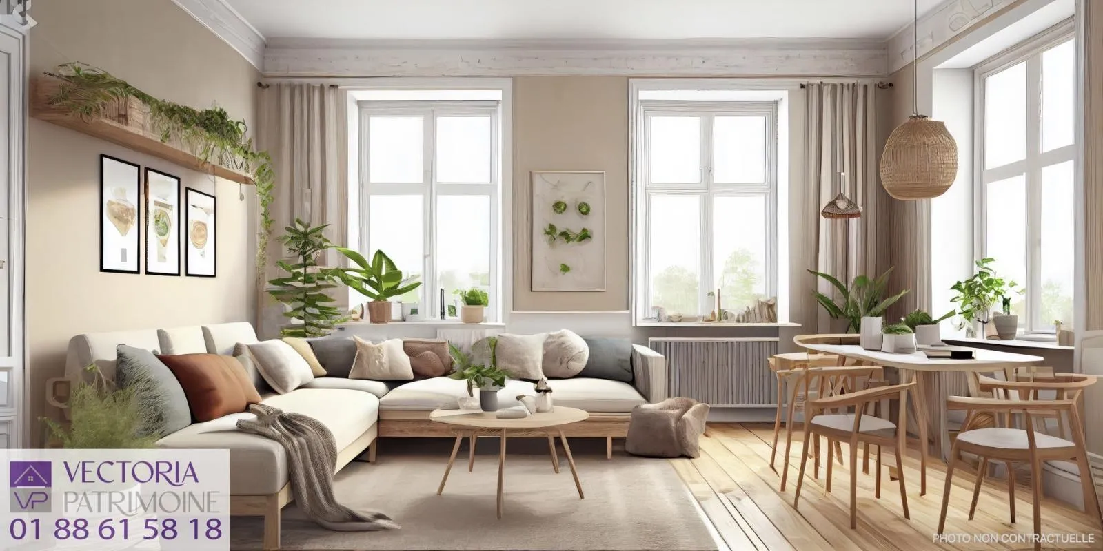 Appartement de 3 pièces. Programme Neuf de 59 m2 à Avignon (84000)