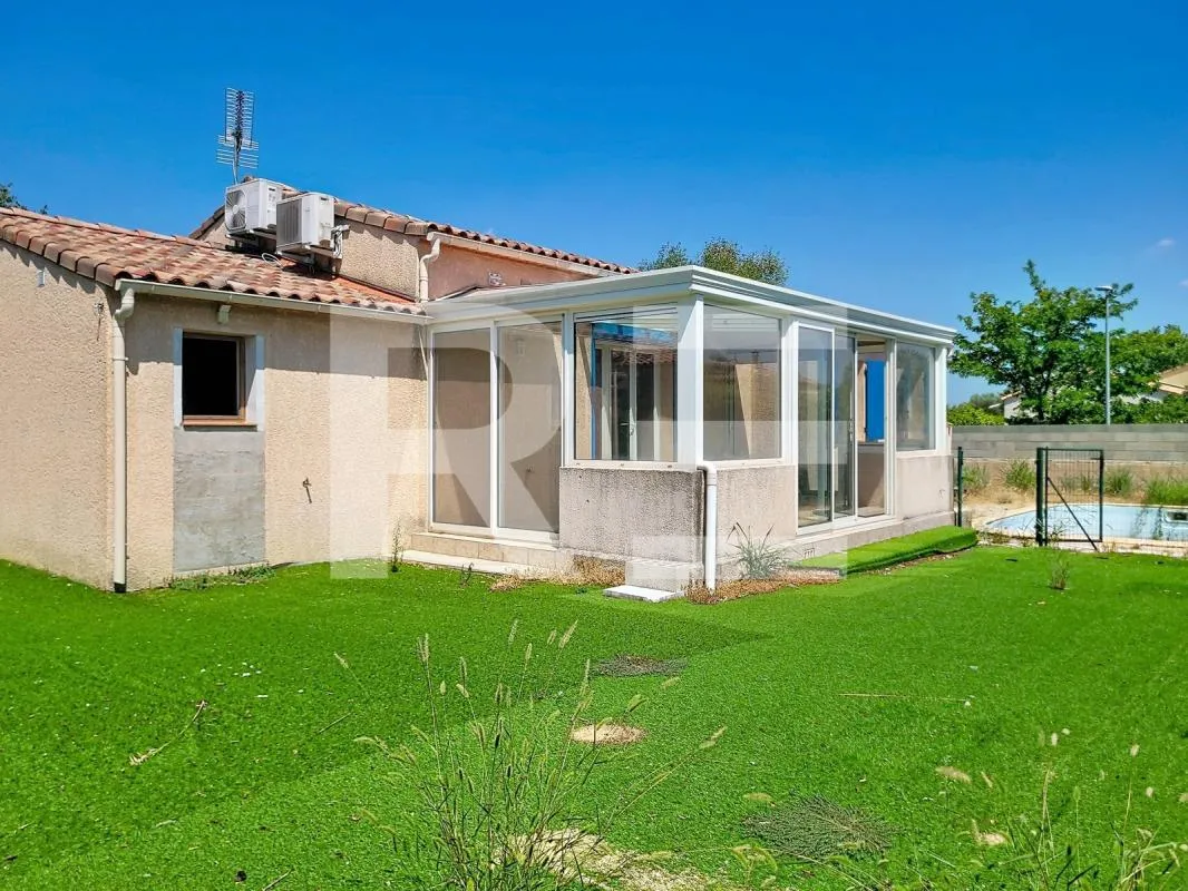 Maison individuelle de 4 chambres avec piscine sur St Chaptes