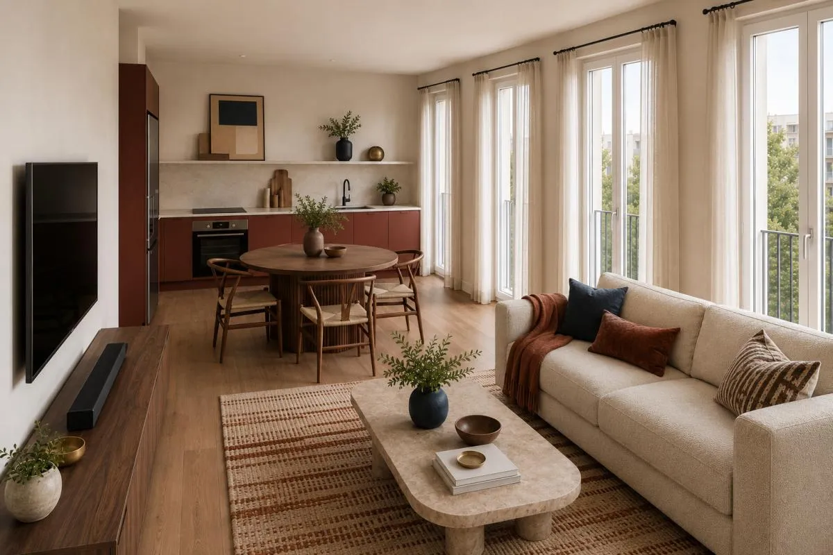 T3 LUMINEUX AVEC BALCON + PARKING