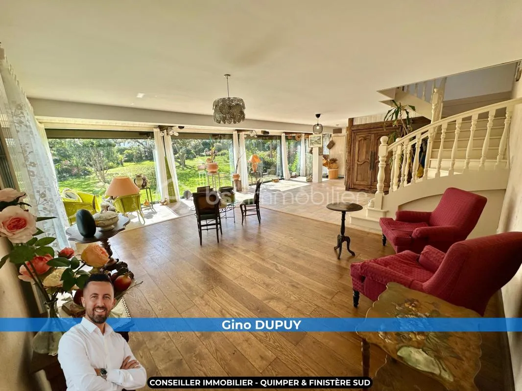 Longère de caractère rénovée – DPE B – 180 m² à Fouesnant