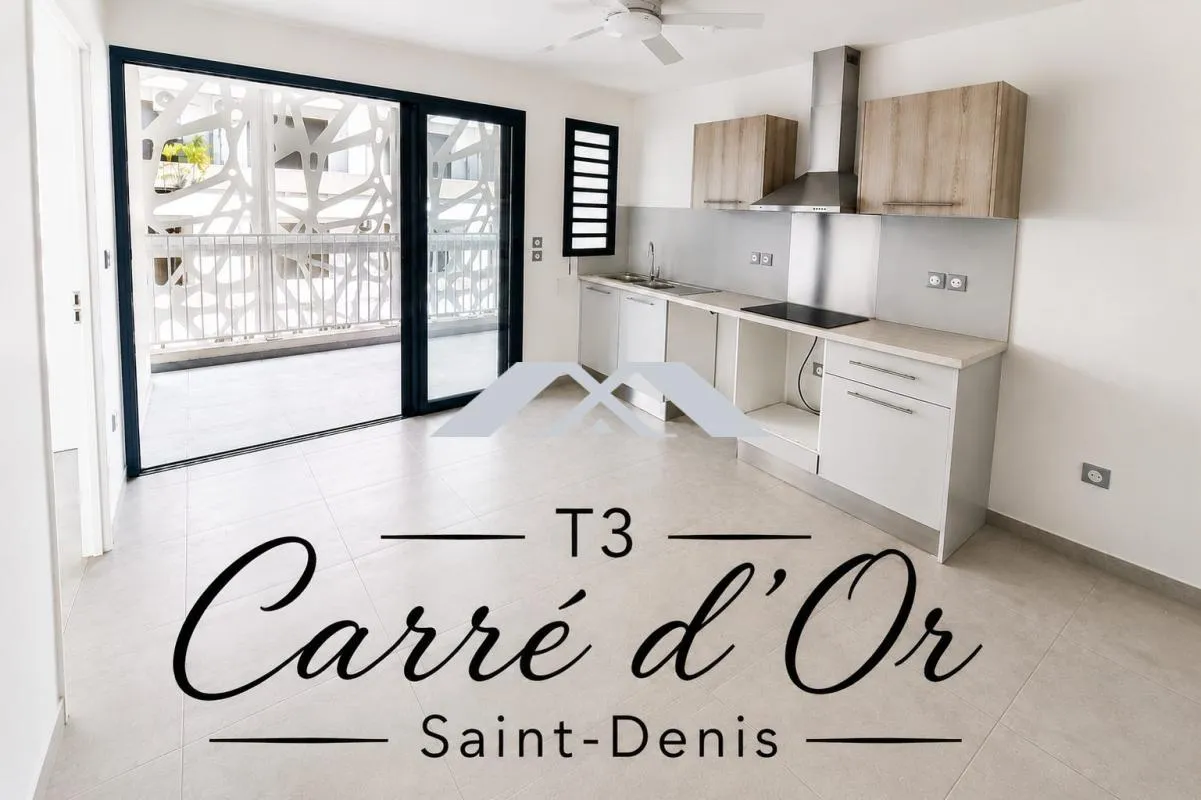 Superbe Appartement T3 neuf Carré d'or Saint Denis
