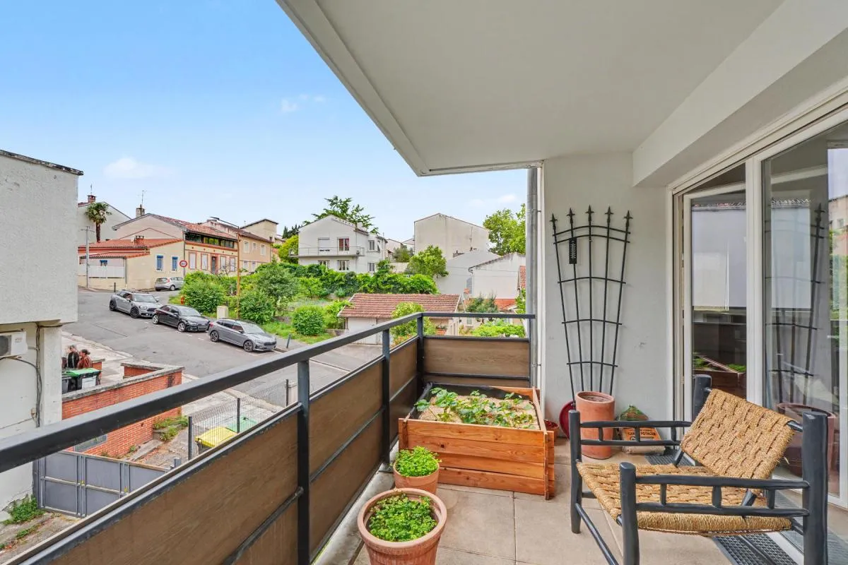 Appartement T3 de 60 m² – Toulouse COTE PAVEE – Idéal investissement locatif avec balcon et parking