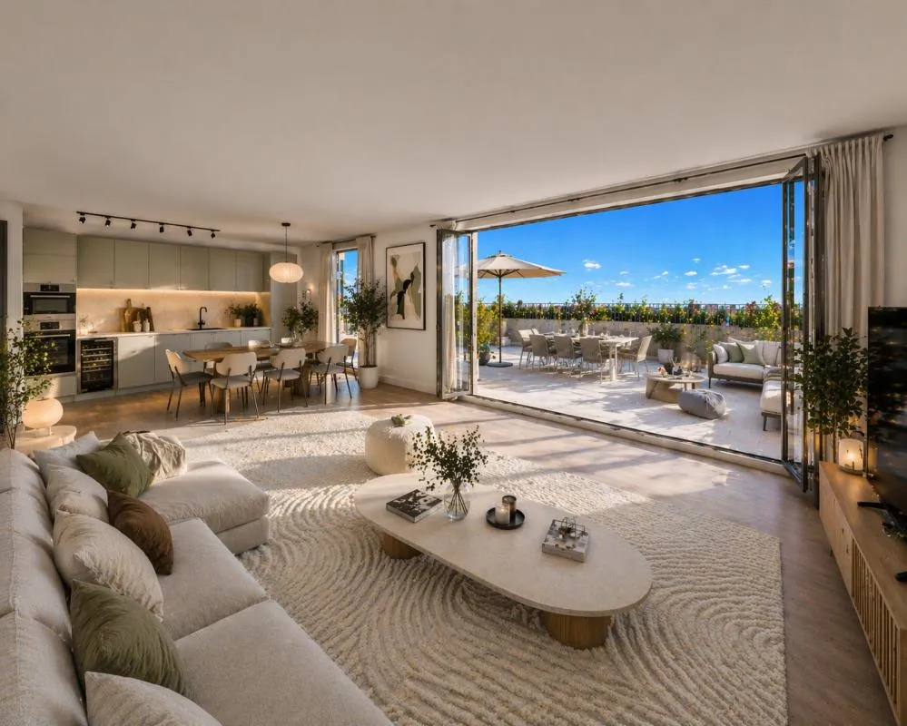 EXCEPTIONNEL DUPLEX 4 PIÈCES en DERNIER ÉTAGE avec TERRASSE XXL – quartier PAUL HOCHART