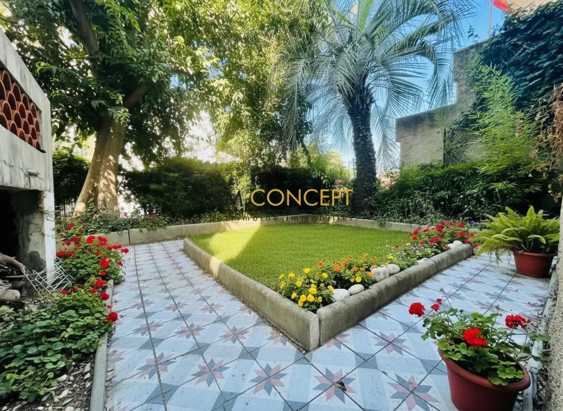 Maison 5P jardin NICE ouest