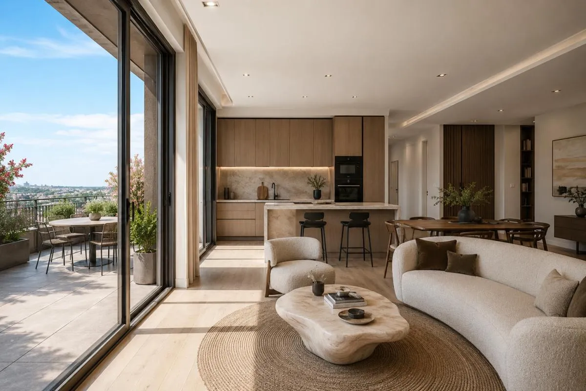 MAGNIFIQUE T4 AVEC TERRASSE AUX CHARTRONS