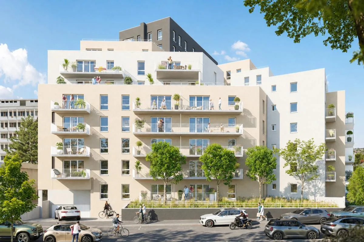 Appartement T2 avec terrasse – Caen Nord