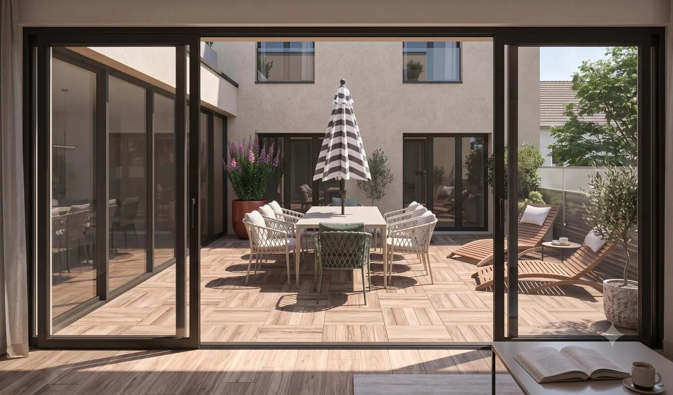 DUPLEX 4 PIÈCES DERNIER ÉTAGE AVEC TERRASSE DE 30M2 QUARTIER SAINT BLAISE