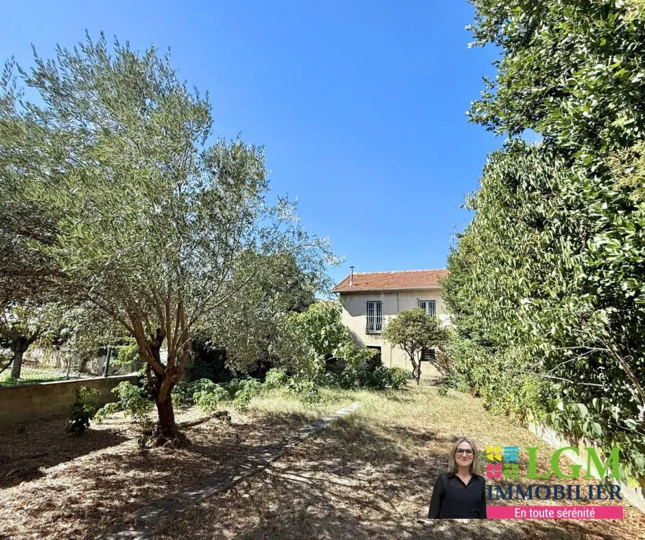 NIMES - Les Amoureux - Maison 3 pièces, jardin, garage, cave