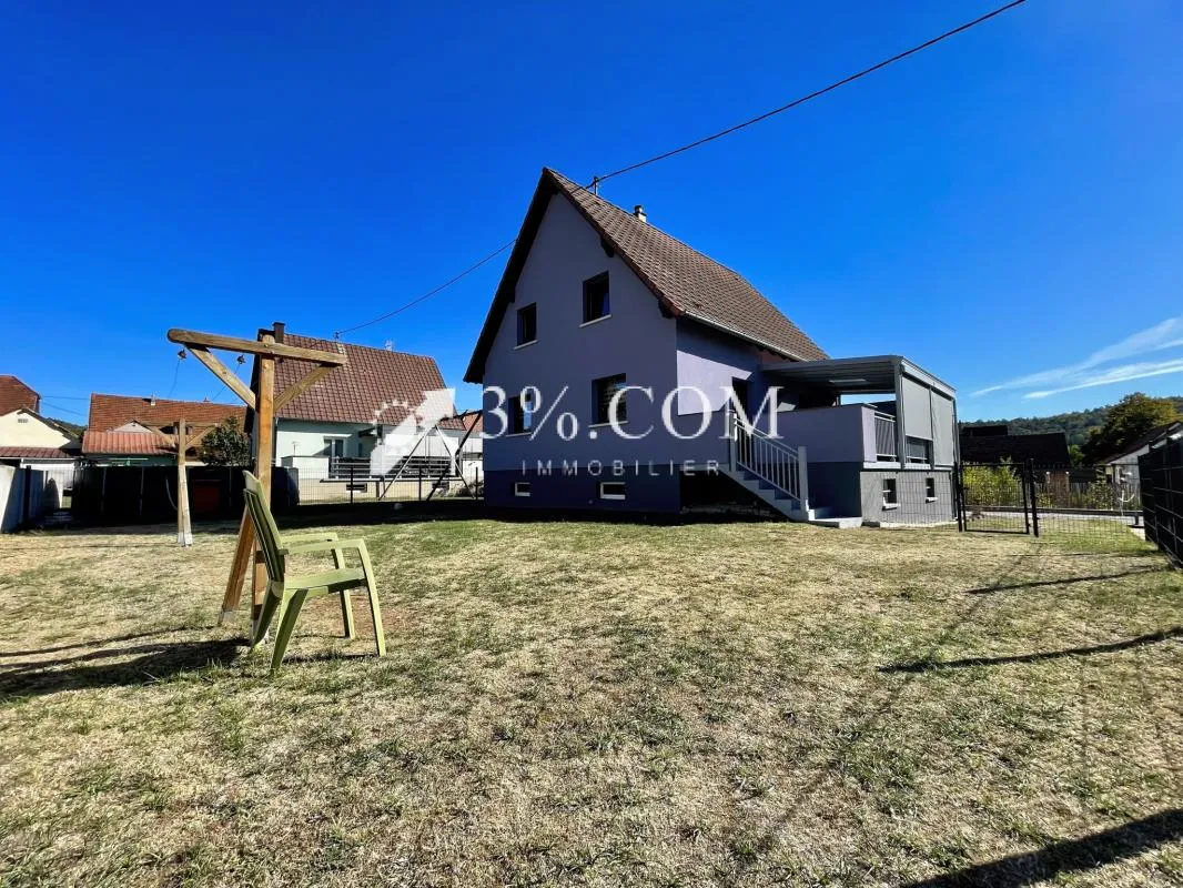 3%.COM - EXCLUSIVITÉ à WIMMENAU, maison 2001 de 108m2, 3 cha