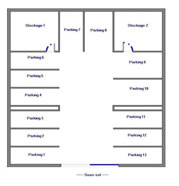 13 PARKINGS BOXES / LES BUREAUX DE LA COLINNE