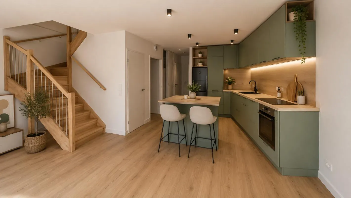 **RETOUR DE LOT : Maison T4 avec jardin –Frais de Notaire OFFERTS !!*