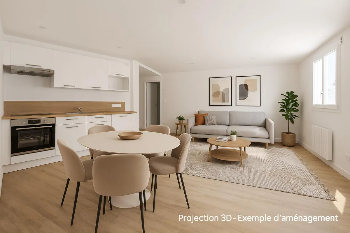 Appartement T3 neuf de 81 m²