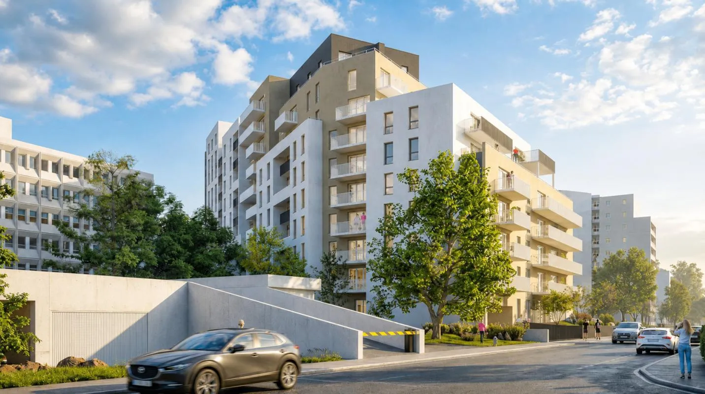 Appartement T1 avec terrasse – Emplacement premium à Caen Nord