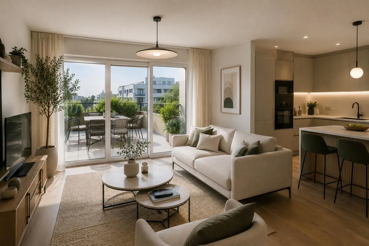 3 PIÈCES avec TERRASSE – 3ème ÉTAGE – CŒUR DE CLICHY