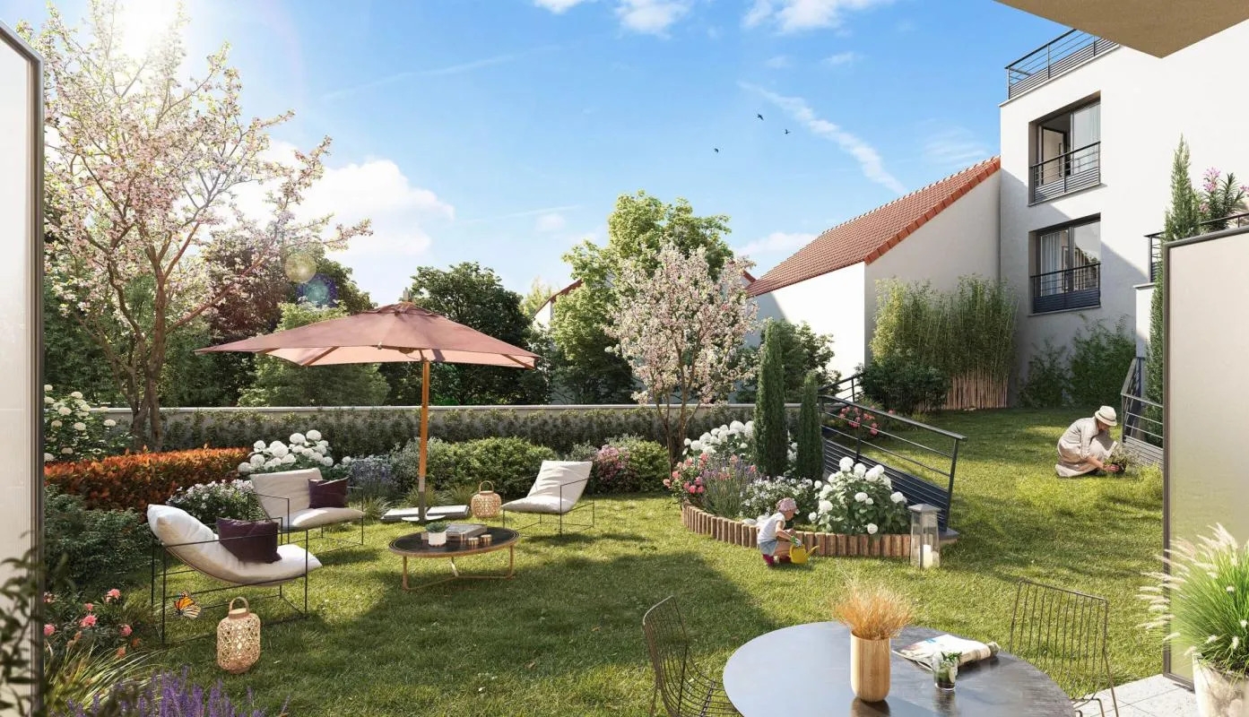 APPARTEMENT NEUF T4 AVEC JARDIN À ORLY – FRAIS DE NOTAIRE OFFERTS