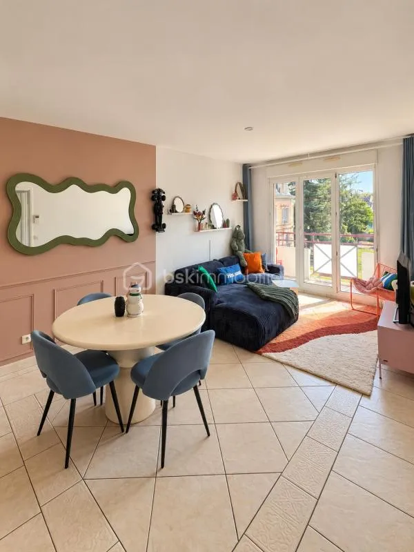 MELUN GARE – SUPERBE T4 DE 78 M² – GRAND BALCON SUD-OUEST SANS VIS-À-VIS – BOX – AUCUN TRAVAUX !