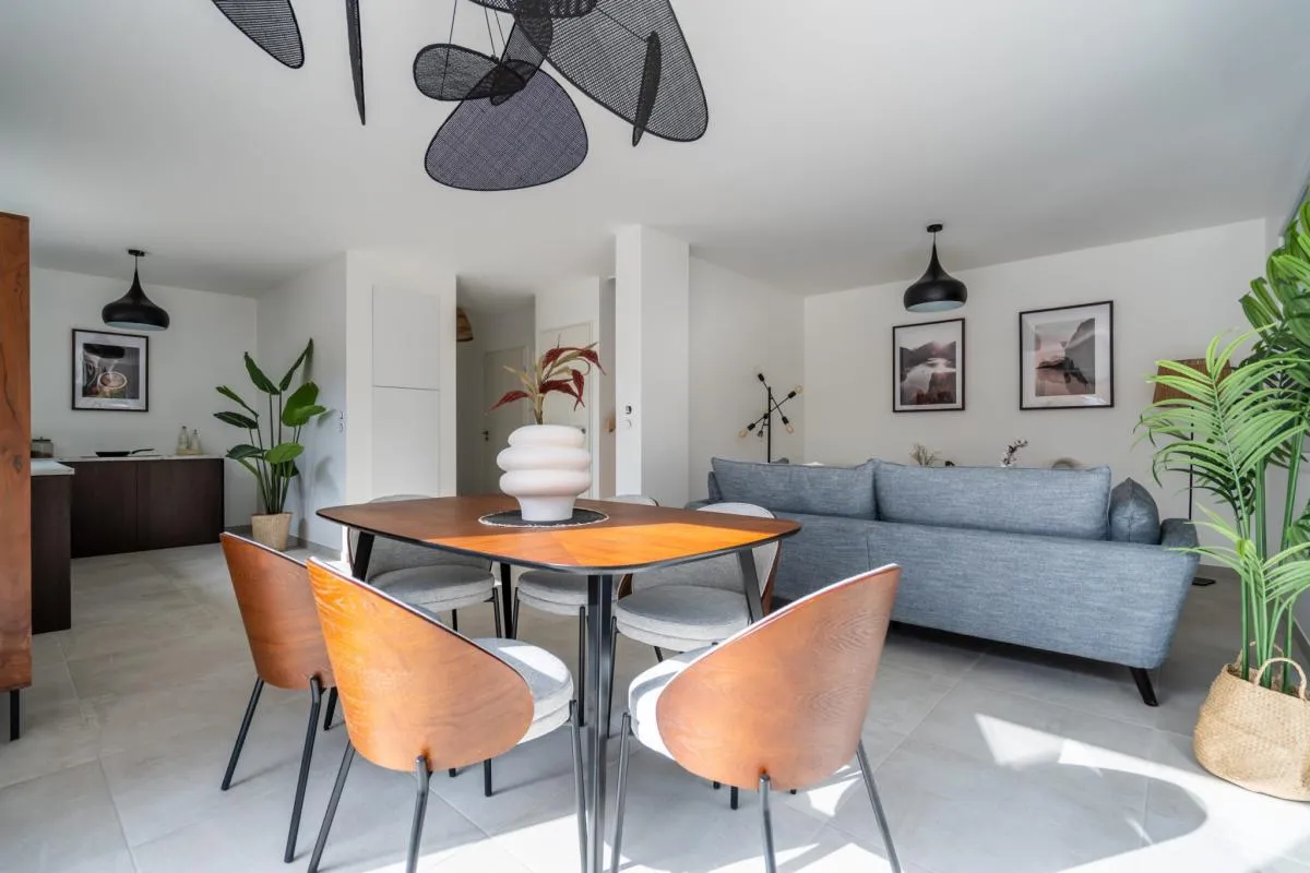 T4 90 m² avec jardin, terrasse et garage