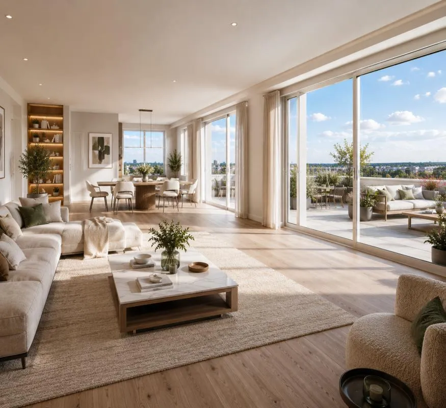 Charmant Appartement 4 pièces proche transports avec une terrasse de 63 M² !