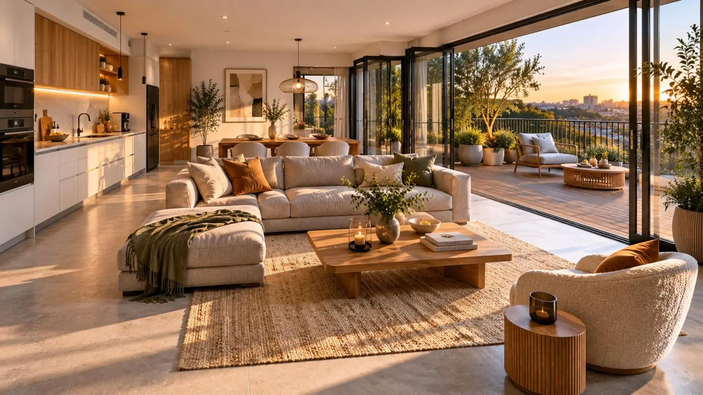 COUP DE COEUR pour ce LUMINEUX appartement EN DERNIER ÉTAGE avec balcon