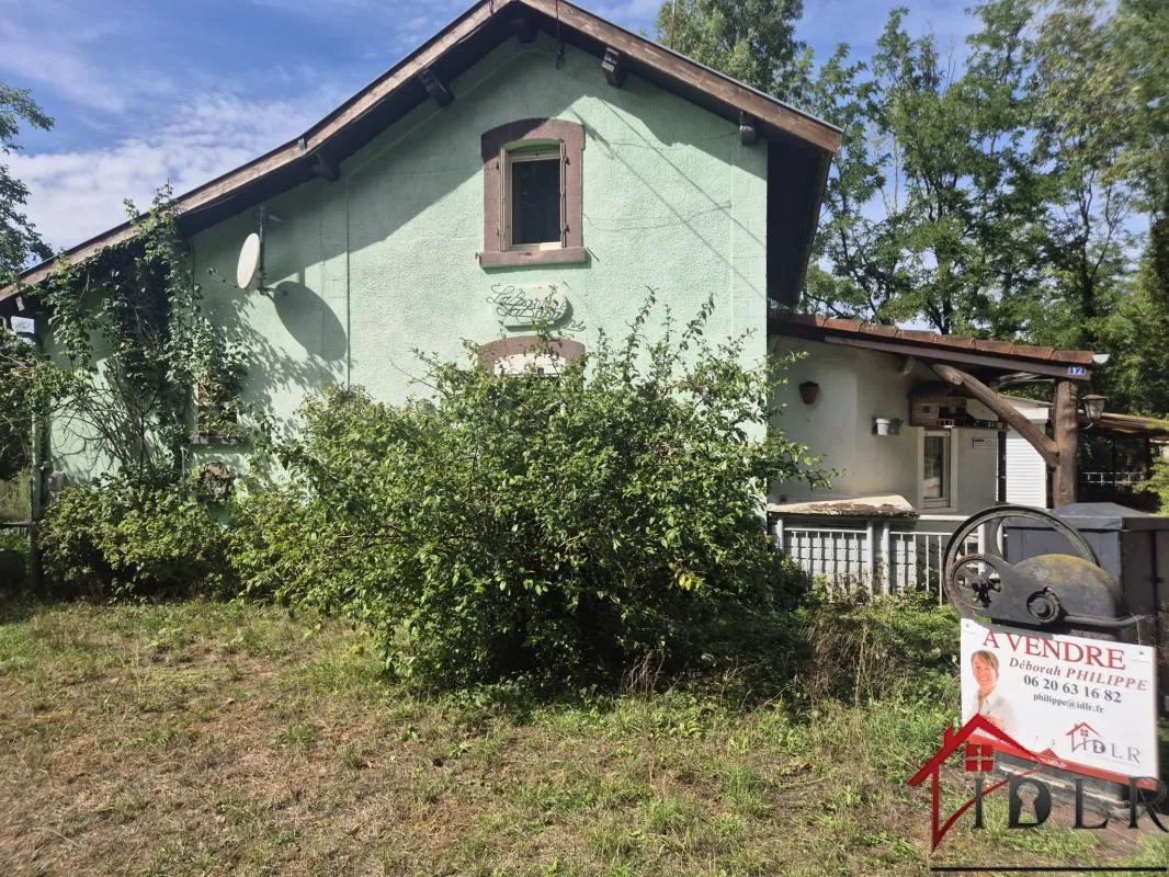 CHANCENAY, maison isolée de 80m2 à restaurer avec jardin de
