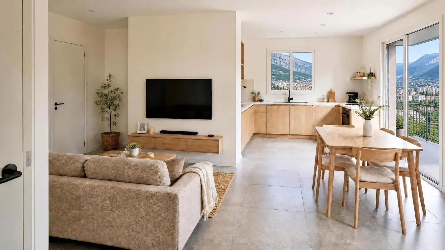 Appartement T2 avec balcon à Saint-Martin-d'Hères