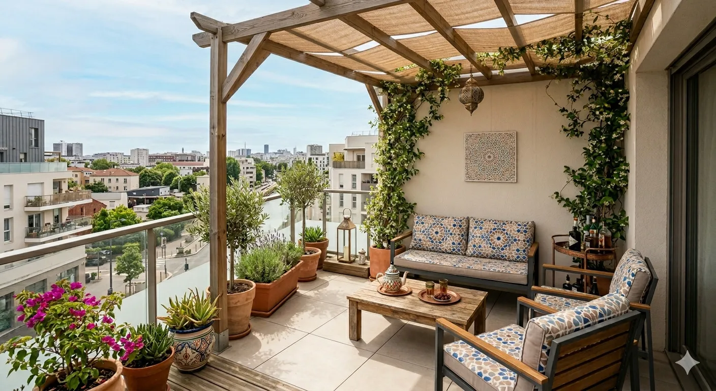 - T3 orienté SUD-OUEST avec TERRASSE, BALCON, PARKING, PROCHE TRAMWAY -