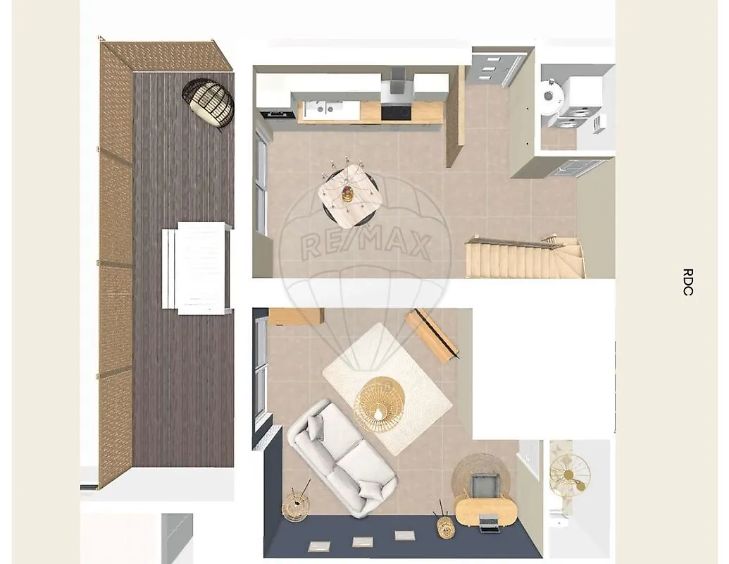 Appartement 2 chambre(s) à vendre