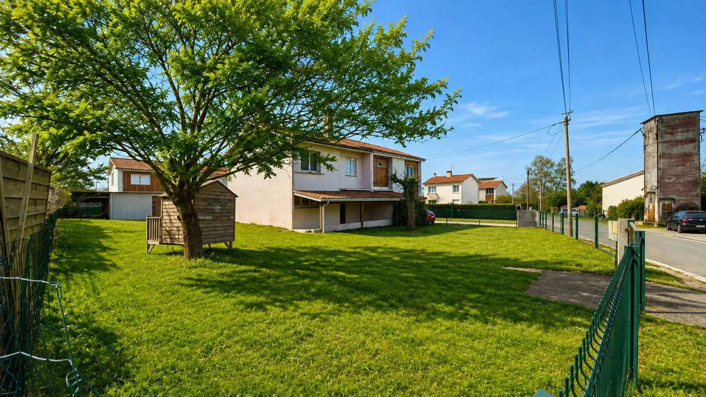 A VENDRE PAVILLON DE TYPE 4 AVEC GARAGE ET JARDIN - SECTEUR SAINT SAVIN